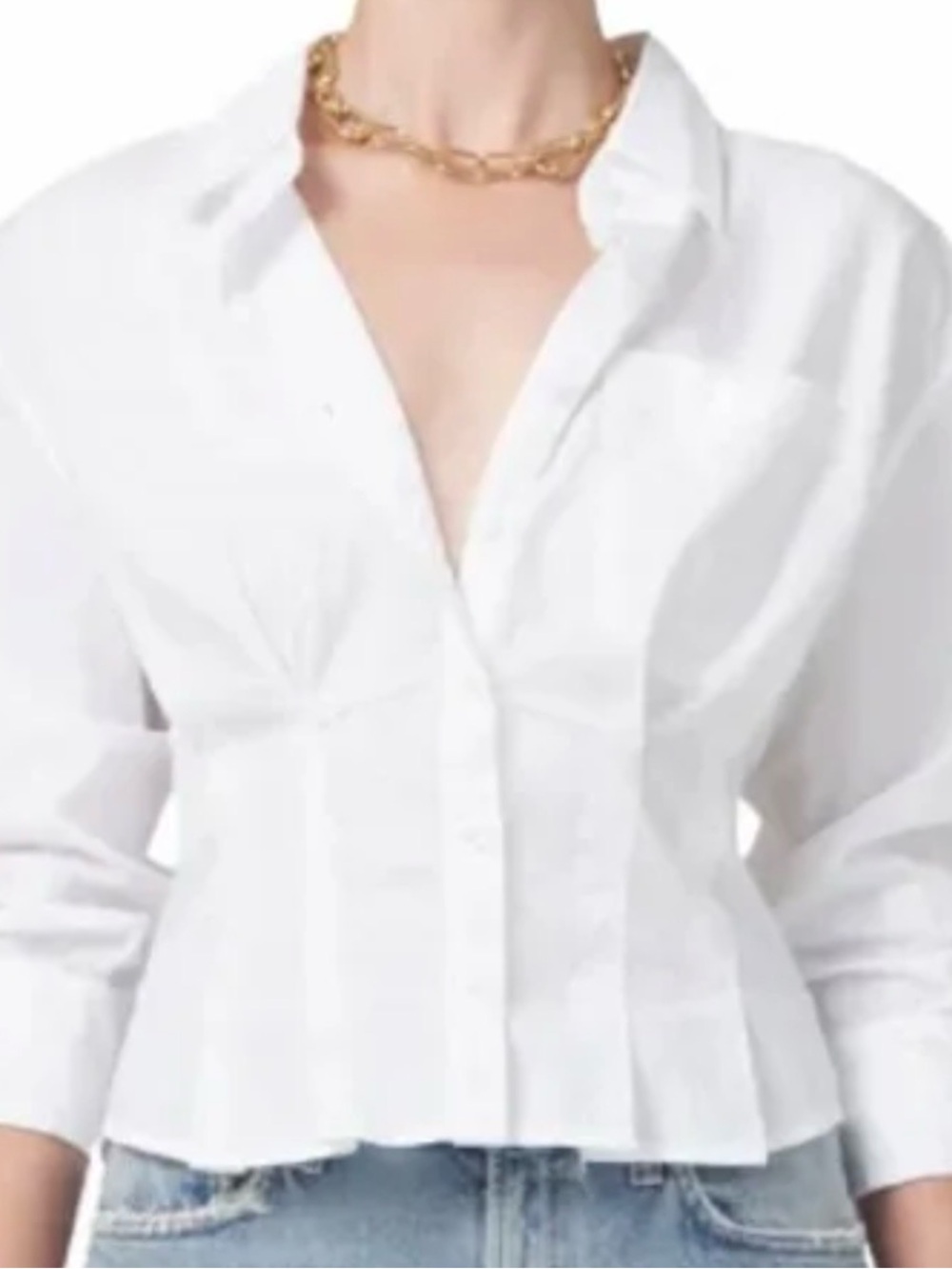 Citizens of Humanity Francis Corset Shirt - Picture 2 of 7